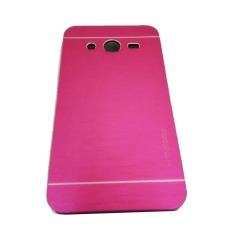 Motomo Samsung Galaxy Core 2 / G355H Metal Hardcase / Metal Back Cover / Hardcase Backcase / Metal Case - Pink