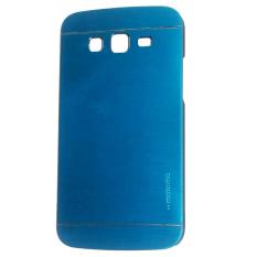 Motomo Samsung Galaxy J2 Prime Metal Hardcase Alumunium Case Rubber Polycarbonat + Metal Hardcase / Hard Back Cover / Casing HP / Casing Handphone - Biru Muda