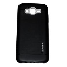 Motomo Softcase For Samsung Galaxy J7 J700 Softback Case Anti Slip / Jelly Case / Softshell / Softcase / Silicone / Casing HP - Hitam