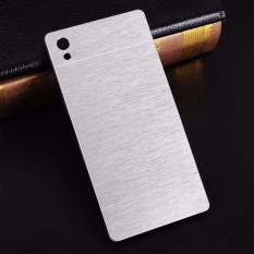 Motomo Sony Xperia Z5 Premium Case Rubber Polycarbonat + Metal Hardcase Hard Back Case / Hard Back Cover / Motomo Metal Allumunium Sony Z5 Premium / Case Sony Xperia Z5 Premium / Hardcase Metal Sony Z5 Premium - Silver