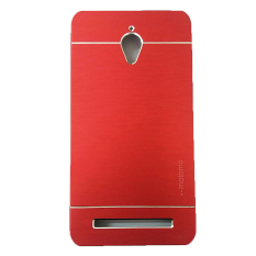 Motomo Zenfone GO 500TG ZC500TG Metal Hardcase Back Cover - Merah
