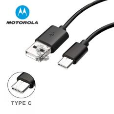 Motorola Kabel Motorola Type C Original 100% New Cable Data Moto Micro Cable Motorola Type C Kabel Data Moto Type-C Kabel Data Motorola Bisa Untuk Brand Handphone Lainnya Dengan Type C Slot - Black