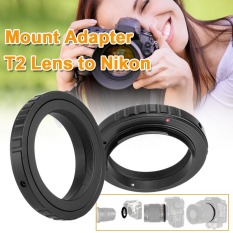 Mount Adaptor untuk T2 Lensa untuk Nikon D5100 D5000 D3200 D3000 Fokus Tak Terbatas