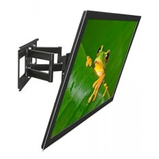 Mount-It! Articulating TV Wall Mount for 32” – 65” LCD/LED/Plasma Flat Screen TVs, Articulating Full Motion, 165 Lbs Capacity, Black (MI-2291) - intl