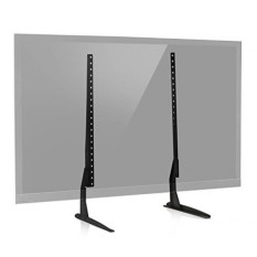 Mount-It! Universal TV Stand Base Replacement, Table top Pedestal Mount Fits 32 37 40 42 47 50 55 60 inch LCD LED PLASMA TVs, 110 Lb Capacity, VESA 800 x 400mm (MI-849) - intl