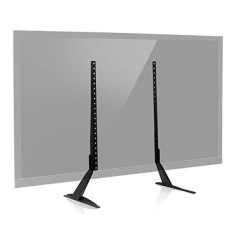 Mount-It! Universal TV Stand Base Replacement, Table top Pedestal Mount Fits 32 37 40 42 47 50 55 60 inch LCD LED PLASMA TVs, b Capacity - intl