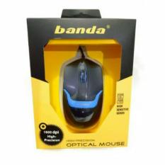 Mouse Banda Cable Optical Mouse Standard Gaming Kabel Berkualitas Bagus Dan Murah