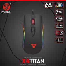 Mouse Gaming Fantech X4 Running RGB Macro