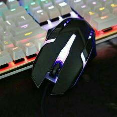 Mouse Gaming Warnet XMorose Lampu Warna Warni Berkedip