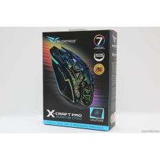 Mouse Macro XCRAFT 7000 PRO QUANTUM with Mousepad
