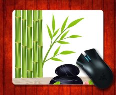 Mouse Pad Bambu untuk 240*200*3mm Mouse Mat Gaming Mice Pad-Intl