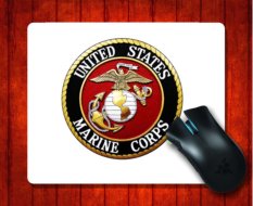 Mouse Pad Deng USMC Korps Marinir Amerika Serikat untuk Mouse Mat 240*200*3mm Gaming Mice Pad -Intl