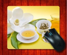MousePad Bagus Teh Seni Teh Yang Indah Seni Digital untuk Mouse Mat 240*200*3mm Gaming Mice Pad -Intl
