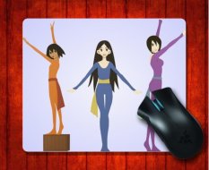 MousePad Sayonara Zetsubou Sensei43 Anime untuk Mouse Mat 240*200*3mm Gaming Mice Pad-Intl