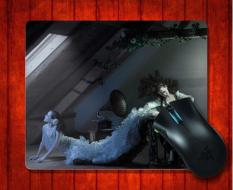 MousePad Jahit Pengantin Gaun Artistik untuk Mouse Mat 240*200*3mm Gaming Mice Pad-Intl