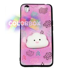 MR Case Silikon 3D Squishy Oppo Neo 9 A37 / Case Boneka Timbul Oppo A37 / Casing Oppo - Cute Cloud Pink