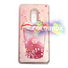 MR Custom Liquid Glitter Water Case Xiaomi Redmi Note 4 / Redmi Note 4X Silikon Soft Case / Casing Redmi Note4 / Case Unik - Ice Cream Summer Love