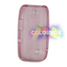 MR Nokia Asha 308 / Nokia 308 Ultrathin Nokia Asha 308 / Ultra Thin / Silicone Nokia 308 / SoftCase / Silikon / Casing HP Nokia Asha 308 - Pink Transparan
