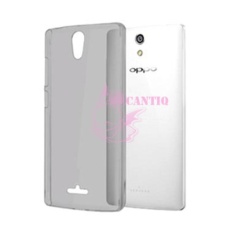 MR Oppo R3007 / Oppo Mirror3 / Oppo Mirror 3 Ultrathin / Ultra Thin / Silicone Oppo Mirror 3 / Silikon / Soft Case / Softshell / Casing HP - Hitam Transparan