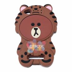 MR Soft Case 3D Xiaomi Redmi 4A Kostum Singa Silicone 3D Xiaomi Redmi 4A / Softcase Kartun Bayi Singa Xiaomi Redmi4A / Case 4D Xiaomi Redmi 4A / Jelly Case / Casing Boneka / Casing Xiaomi / Casing Unik Bear With Baju Singa / Casing Lucu - Coklat