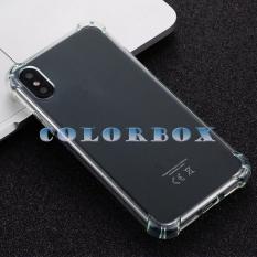MR Soft Case Anti Crack Apple iPhone X / Anti Shock Case iPhone X / Ultrathin / Casing iPhone X / Silicone / Silikon Hp - Clear