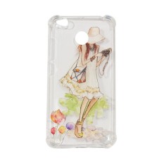 MR Soft Case Anti Crack Xiaomi Redmi 4X (14 Picture) / Anti Shock Case Xiaomi 4X / Caing Xiaomi / Silikon Case Animasi - Gadis Kamera