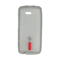 MR Softshell Microsoft Nokia Lumia N700 Soft Jelly Case Air Case 0.3mm / Silicone / Soft Case Microsoft Nokia Lumia N700 / Softjacket / Case Handphone / Casing HP Microsoft Nokia Lumia N700 - Abu-abu