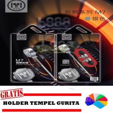 MSH Headset Stereo MSH M7 + ( BONUS Gurita Tempel ) Headset Samsung Headset Oppo Headset Vivo Headset Xiaomi Handsfree Universal untuk semua jenis merk Handphone dan Komputer / Headset HP / Headset Handphone / Earphone - Emas