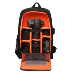 Multi-Functional Waterproof DSLR Camera Bag Backpack Video Photo Bags for Digital Camera d3200 d3100 d5200 d7100 Camera Backpack with Raincover - intl