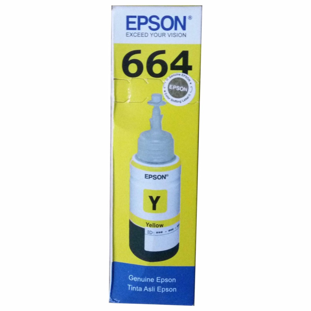 MURAH - Epson T6644 Tinta Printer Original - Yellow