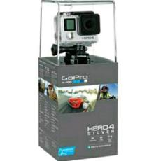 Murah !!! Gopro Hero 4 Silver Edition 12Mp Paket Lengkap !!! Garansi Resmi !