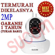 Murah New Kamera Cctv Rotating Ip Camera Terbaru / Security Cam / Spy Cam / Wifi Wireless Wps, V380, Hd 720p, P2p, Plug And View, Two Way Audio, Double Antenna, Support Android & Ios