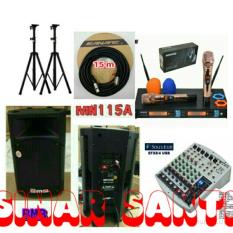 Murah Paket Sound System BMB + Mixer Soundcraft EFX 8/4 USB