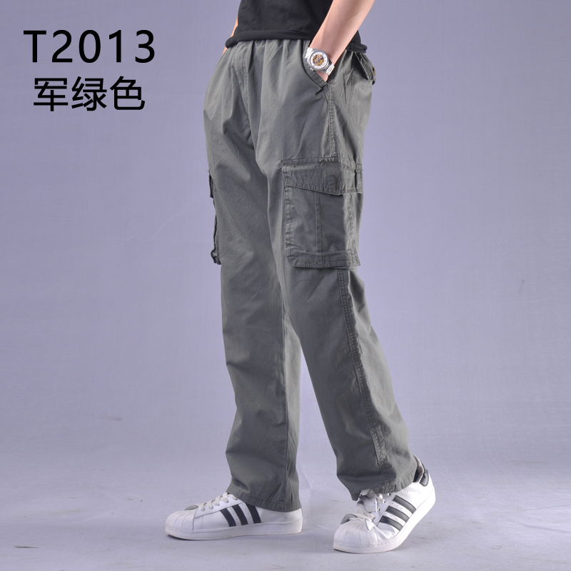 Kebugaran Pria Looesn Celana Celana Celana Tentara Kuning 