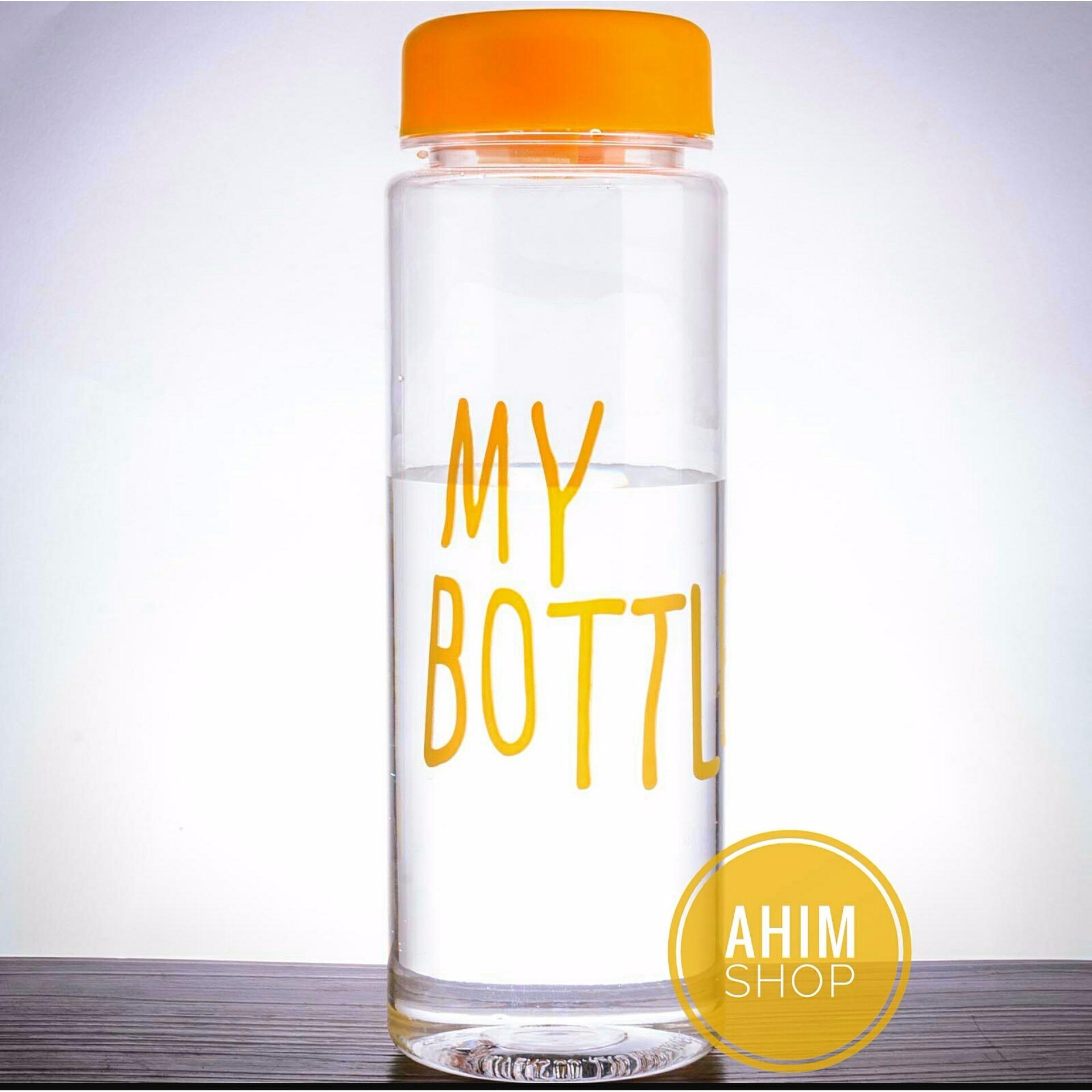 My Bottle 545ml CLEAR/Transparan Botol Minum ECO Friendly Infused Water Tritan BPA Free - YELLOW