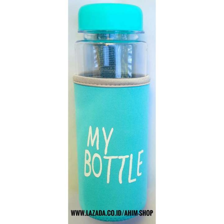 My Bottle CLEAR 545 ml + POUCH Botol Minum Infused Water