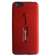 Myuser Tacooc Kick Stand Case 3in1 Plus Ring Karet iPhone 6 - Merah
