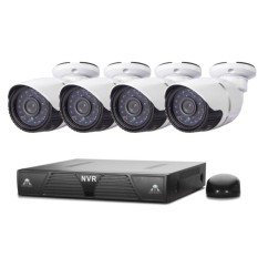 N4BM/Kit 960 P Modus Malam Pasang Dan Pakai Kamera Ip P2P Cloud 4CH 1U NVR ONVIF Set IP Kamera (...)-Intl
