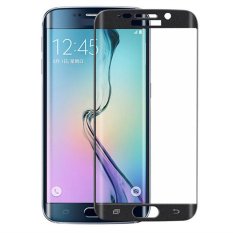 Nano Slim Full Cover Curved Tempered Glass Screen Protector For Samsung Galaxy S7 Edge 2016 - Black