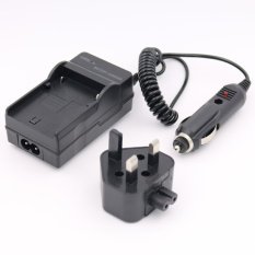 NB-4L/4LH Battery Charger CB-2LVE for CANON Digital Ixus 75 80 110115 IS Camera AC+DC Wall+Car - intl