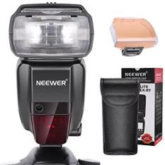 Neewer 2.4G HSS 1/8000 S TTL GN60 Nirkabel Master Flash Kedua Lampu Kilat untuk Kanon 7D Mark II 5D MARK II III IV 1300D 1200D 750D 700D, 600D, 80D dan Canon DSLR Kamera (NW600EX-RT)-Intl