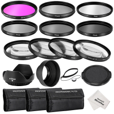 Neewer 58 Mm Lensa Lengkap Filter Aksesori Kit untuk Canon EOSREBEL700D 650D 600D 550D (T5i T4i T3i T2i) -Intl