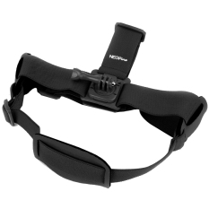 GHS-2 Disesuaikan Action Camera Kepala Tetap Tali untuk Pergi Pro HERO4/3 +/3/2/1, Xiaomi Yi Olahraga Kamera (Hitam) NEOpine