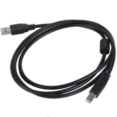 Baru 1.5 M USB A MALE KE USB B MALE Printer Kabel Kawat Kabel Warna Hitam -- Intl