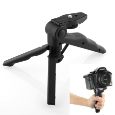 Baru 2 In 1 Handheld Grip Mini Tripod untuk Kamera Digital Nikon Camcorder