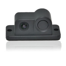 Baru 2 In1 Sensor Parkir Mobil Kamera Reverse Backup Radar Sistem Kit Suara Alarm