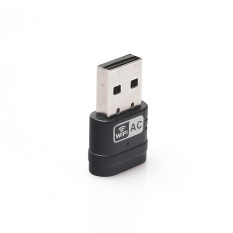 Baru 2.4G 5g 5 GHz 802.11AC Dual-Band USB WiFi Dongle Adaptor Jaringan Adapter-Intl