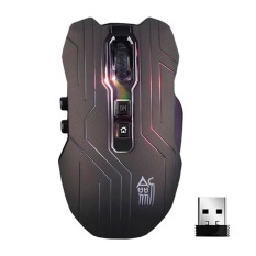 Baru 9D 3200 Dpi Optik 2, 4g Mouse Gaming Nirkabel For DotA FPS Pemain Game PC Laptop Hitam