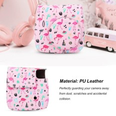 Baru Modis PU Kulit Keras Sarung Kamera Tas Bahu Pelindung untuk Fuji Mini 7 S 7C-Internasional