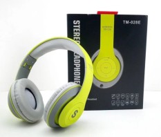 New Headset Bluetooth Headset TM-028 Matte Second Generation Bluetooth Headset Card With Radio Stock (E)(Color:Yellow)(Size:US:) - intl